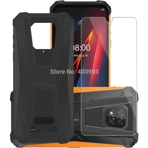 For Ulefone Armor 8 Case For Ulefone Armor 8 Luxury Soft TPU Phone Case With Tempered glass For Ulefone Armor 8