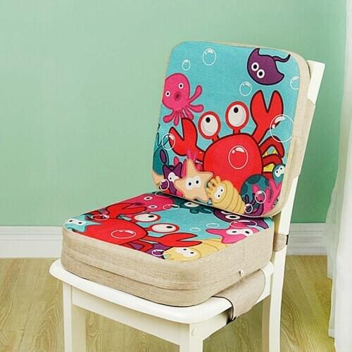 Baby Seat Heightening Hard Cushion Children Increased Chair Pad Adjustable Removable Highchair Chair Booster Mat for Baby Care