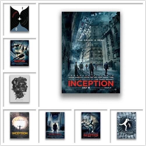 Inception White Coated Paper Prints High Definition Clear Image Livingroom Bedroom Bar Decoration Home Art Brand