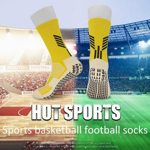 Professional Anti Slip Football Sport Socks Compression Men Women Riding Cycling Sport Nylon Breathable Basketball Running Stock