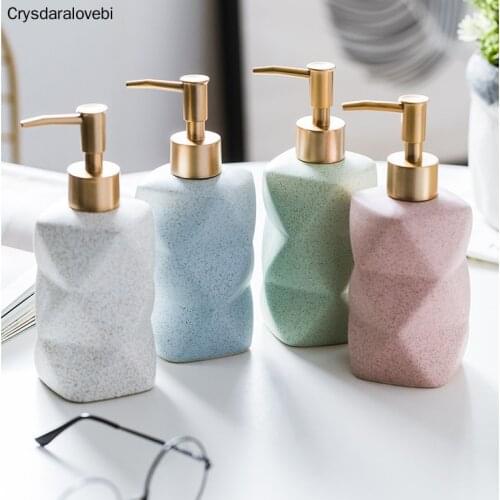 Simple Blue Ceramic Wash Bathroom Set Bamboo Wood Tray Nordic Bathroom Accessories Kit Wedding Set Toothbrush holder Dispenser