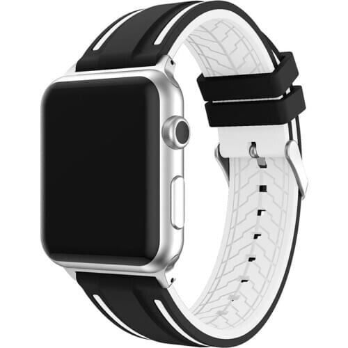 Bracelet Sports Silicone for Apple Watch Band 42mm 38mm 40mm 44mm Smart Watchbands Watch Men Women Strap for iWatch Series 4