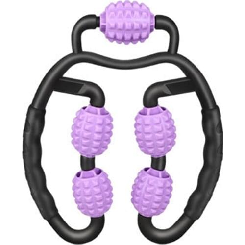 Roller Massager Manual Leg Muscle Deep Tissue Facsia Pain Relieve After Buttocks Cellulite Massager Slimer Health Care Tool