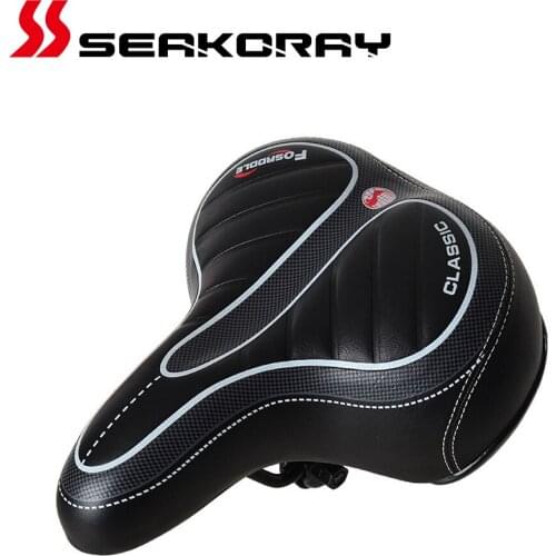 Bicycle Saddle Seat Men Women Thicken MTB Road Cycle Saddle Hollow Breathable Comfortable Soft Cycling bike Seat