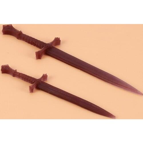 Silicone Mold Knight Battle Swords Mould Fondant Cake Decorating Tool Gumpaste Sugarcraft Chocolate Forms Bakeware