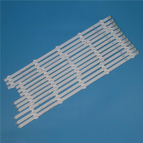 10 Lamps 1000mm LED Backlight Strip Kit For LG 50LA6230 50LA6218 -ZD 50 inch TV Array LED Strips Backlight Bars Light Bands Set