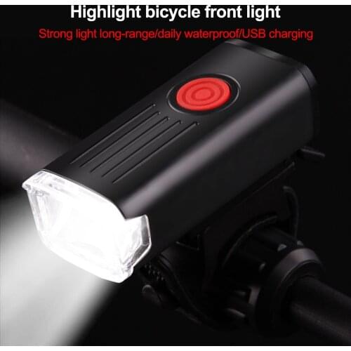 Mountain Waterproof LED Bike Light Front USB Rechargeable 800mAh Flashlight For Bicycle Light Cycling MTB Headlight