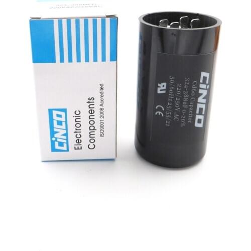 324-388MFD 220V 250V 275V CD60 Air Compressor Washing Machine Start Capacitor 324-388 mf uf Compressor 220VAC 250VAC