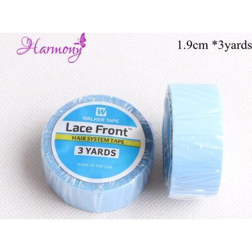 5 rolls Wig Lace Front Support Double Glue Tape Adhesive for Double-Taped Hair Extension/Toupee/Lace Wig/Pu Extension