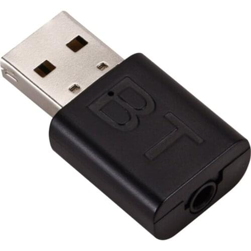 Hot-BT Adapter USB Bluetooth 5.0 Receiver Adapter Music Speakers 3.5Mm AUX Car Stereo Audio Adapter For TV Headphone