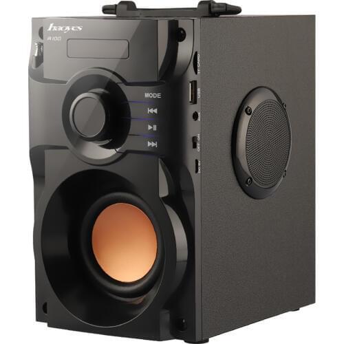 Column Bluetooth Speaker Music Subwoofer Super Bass Wireless Speakers Dancing Boombox Sound Box Support FM Radio TF AUX USB