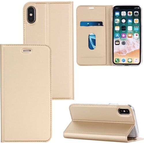 Peaktop For iPhone 5 6 6s Plus 7 8 11 Pro Plus X XR XS Max Case Magnetic Voltage Leather Flip Card Holder Phone Cover