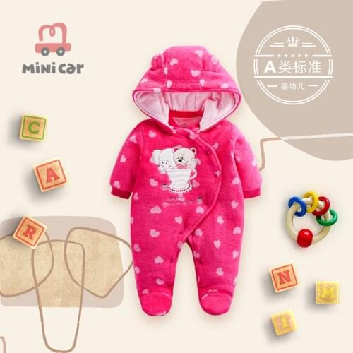 Baby clothes baby one piece clothes girl baby heavy cotton winter clothes keep warm Clothes for newborns
