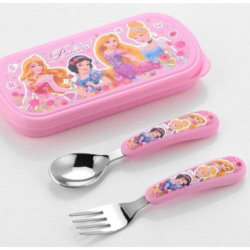 Disney Children Cute and Convenient Cutlery Frozen Fork Set