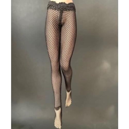 1/12 Scale Female clothes body model 5 color Fishnet stockings fit 12 inches action figure
