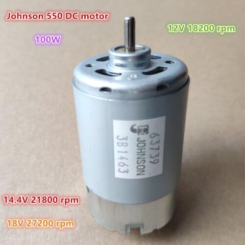 Brand new 35.5*57mm RK-550PH550 6V 7.4V high speed carbon brush 550 motor with cooling fan