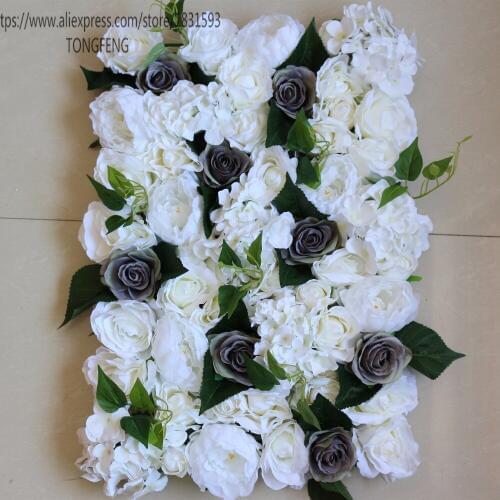 10pcs / lot Wedding Background Flower Walls peony Rose Walls Wedding Ornaments / Lawn / Columns Market Decoration TONGFENG