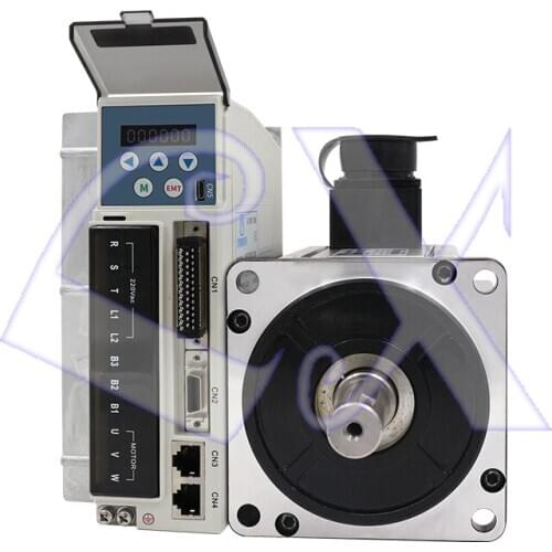 110 JMC 17 bit 1.5KW 220V AC servo motor driver kit 110JASM515225K-17BCT 2500rpm 5.73NM + JASD20002-20B with 3M calbe