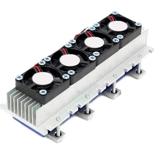 288W Thermoelectric Peltier Refrigeration Cooler DC 12V Semiconductor Air Conditioner Cooling System DIY Kit For Air Conditioner