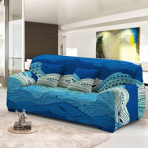 Elastic Abstract Sofa Cover Stretch Tight Wrap All-inclusive Slipcover For Living Room Couch Covers Armchair Covering
