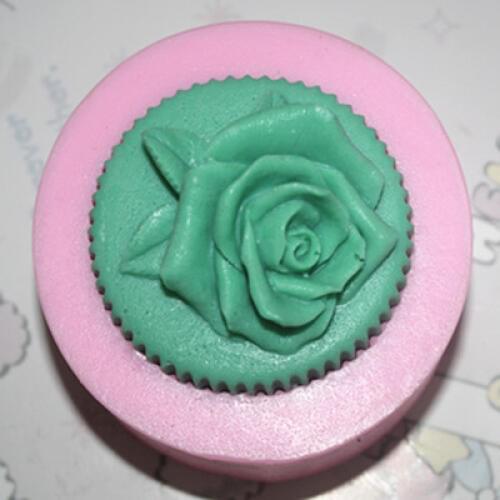 Handmade Soap Silicone Mold Animal Candle Molds Polymer Clay round rose