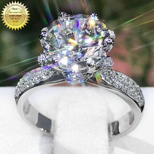 18k white gold 5ct