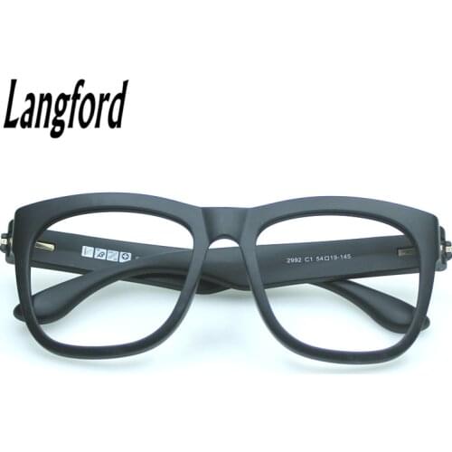 TR90 Big Eyeglass Frames Prescription Optical Glasses light weight 53mm lens height fashion Big frame2992