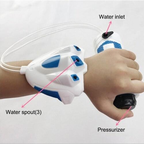 Swimming Pool Shooting Water Guns Summer Children Wrist Type Spray Water Gun Hand-Held Water Gun Kids Bath Toy Outdoor Beach Toy