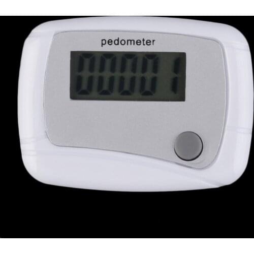 Portable Mini Plastic Digital LCD Running Step Pedometer Walking Distance Counter Arm Belt Calculator Men Women Sports Equipment