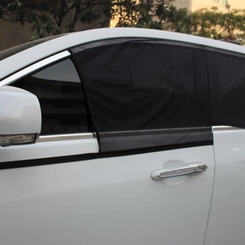 Adjustable Automobile Black Sun Casual Shield Car Shade Curtain Auto Sunshade UV Protection Cars Windows Cover Auto Accessories