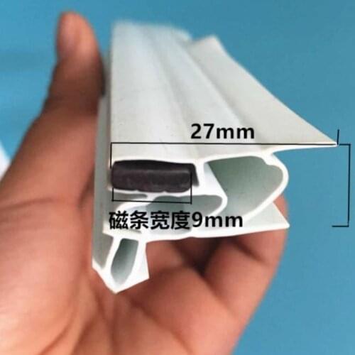 Refrigerator special magnet sealing strip 2 m PVC rubber refrigerator door sealing strip