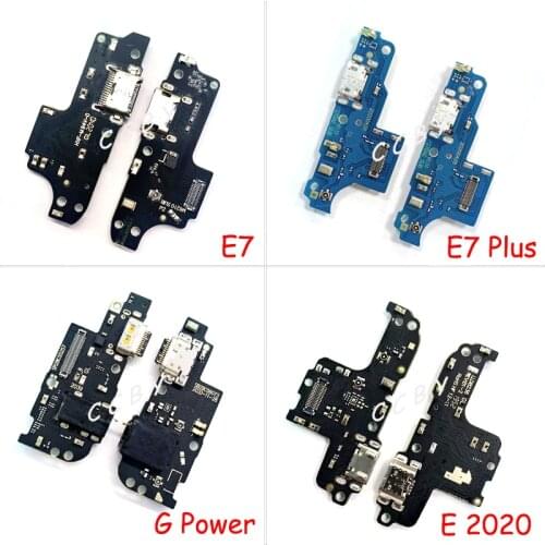 20PCS USB Charging Jack Port Dock Connector Flex Cable For Motorola MOTO E7 Plus G10 G20 G30 G50 G 5G Plus Power E 2020 2021