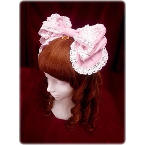 Lolita sweet princess KC lace princess headband headdress jewelry hairpin sweet lolita headwear bowknot hair band kawaii girl