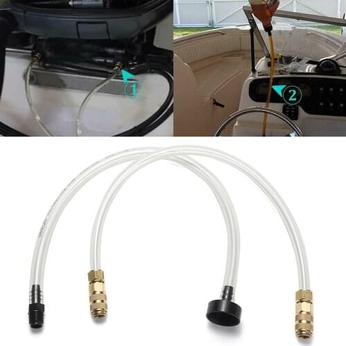 2pcs Boat Car Bleed Filler Kit For Seastar Hydraulic Steering Systems Refilling Steering Fluid Tool Repair Accessories