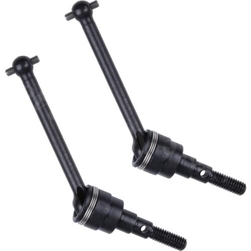 2Pcs Harden Steel CVD Universal Joint Drive Shaft Axle Dogbone For Rc Model Car 1/10 Tamiya CC01 CC-01 Upgrade Parts