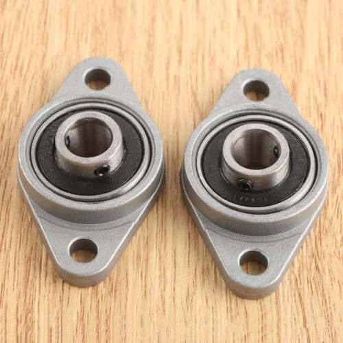 2Pcs Bearing Steel Horizontal Mounted Ball bearings For 3mm/1.75mm ABS PLA Filament 3D Printer