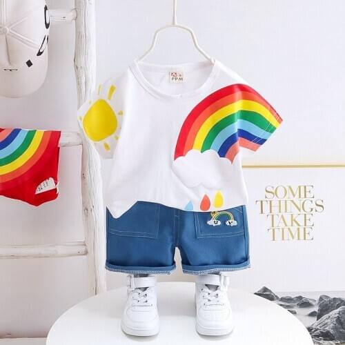 2021 New Baby Clothes Summer Pajamas For Girls Clothes Kids Pajamas Set Toddler Sleepwear Kids Clothes Boys Pajamas 2-6 Age