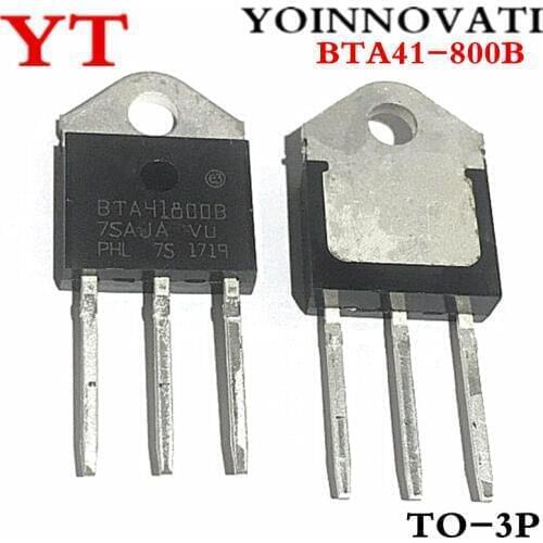 50pcs/lot BTA41-800B BTA41-800 BTA41800B BTA41800 BTA41 TO-247 40A 800V TRIACS Best quality