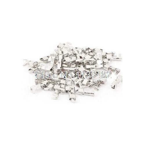 50pcs NH 2.50mm Connector Crimp Contact Pin Copper-Tin