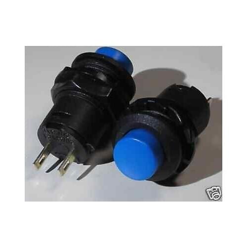 50,BLUE/red/green/blue Lock OFF-ON Push Button Car/Boat Switch,B34