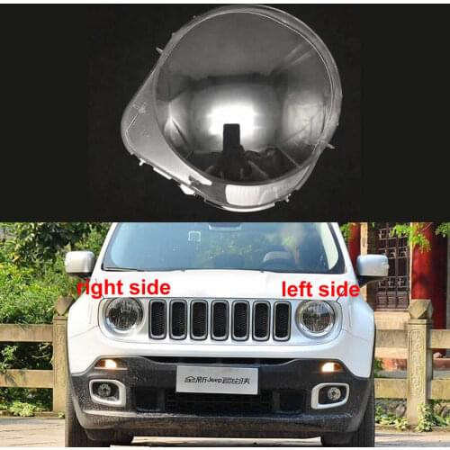 Lampshade Headlamp Cover Glass Lamp Shell lens Headlight Cover Shell For Jeep Renegade