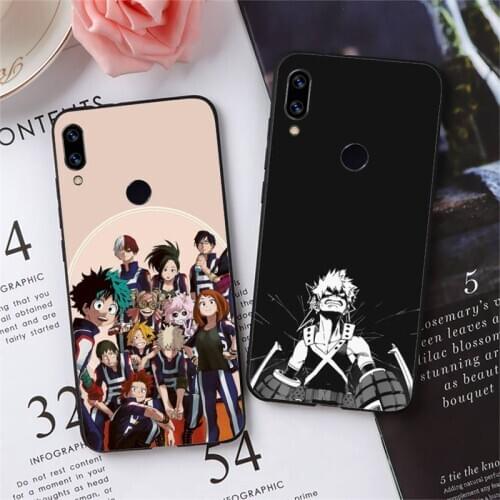Katsuki bakugo my hero academia Phone Case For Xiaomi Redmi note 7 8 9 pro 8T 9A 9S Mi Note 10 Lite pro