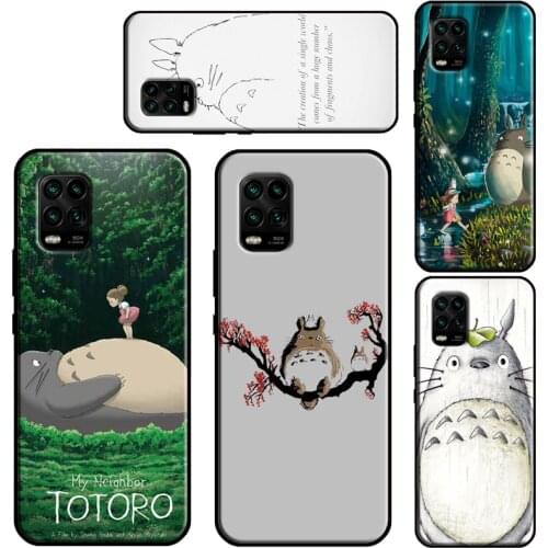 My Neighbor Totoro Japanese Anime Case For Xiaomi Mi 11 Lite 10 9 9T 10T Pro A3 11 Ultra POCO M3 X3 Pro F2 F3 Phone Fundas