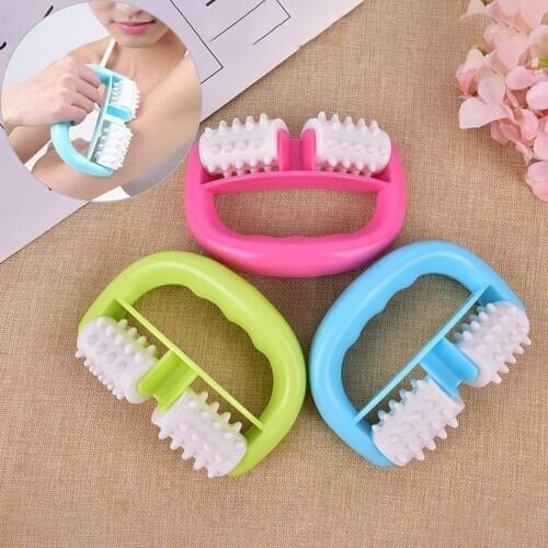 D Type Roller Fat Control Roller Massager Cellulite Leg Abdomen Neck Buttocks Fast Anti Cellulite Face Lift Tool