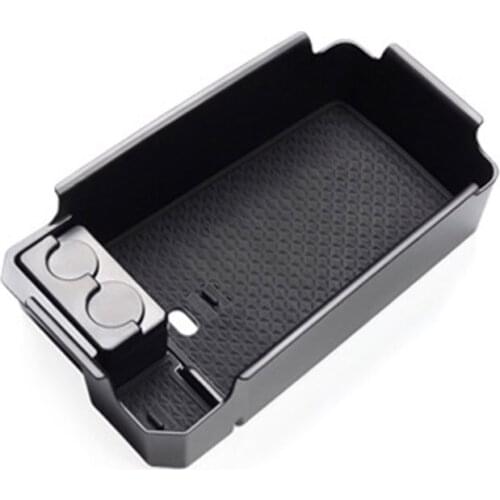 For Volvo XC40 2018 2019 2020 Central Armrest Storage Box Center Console Flocking Organizer Containers Holder Tray Accessories