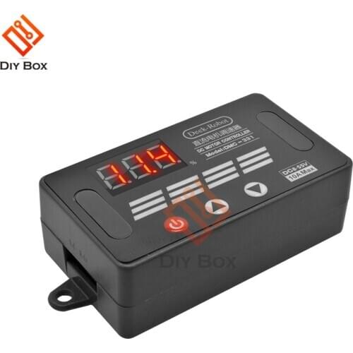 DMC-331 DC 8-55V 10A Motor Speed Controller Forward Backward LED Digital Display PWM Controller Speed Regulator