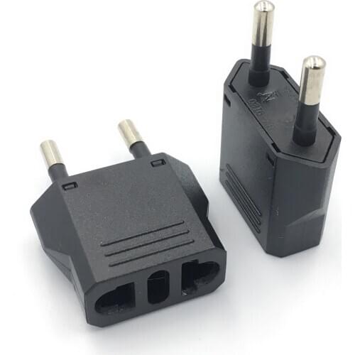 EU Euro KR Plug Adapter China US to EU European Travel Adapter Electric Plug Converter Power Sockets AC Outlet