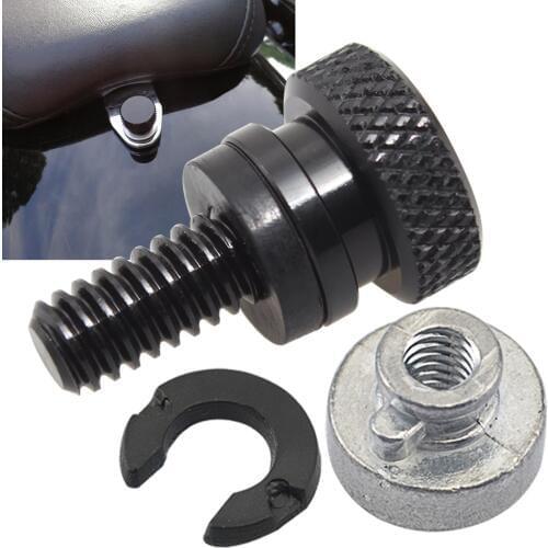 Motorcycle 6mm Thread Fender Seat Bolt Screw Nut For Harley Street Glide Road Glide Ultra Glide Iron 883 Forty Eight 1200 Custom