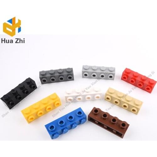 Building Blocks Parts 30414 10PCS Brick Special 1 x 4 with 4 Studs on One Side LEGOING MOCS Education