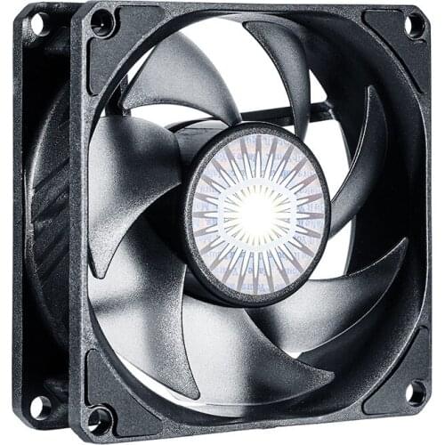 Cooler Master Sickleflow 92mm 80mm Computer Case CPU Cooler Fan 4pin PWM Silent No Lights Driver IC With Square Frame Design